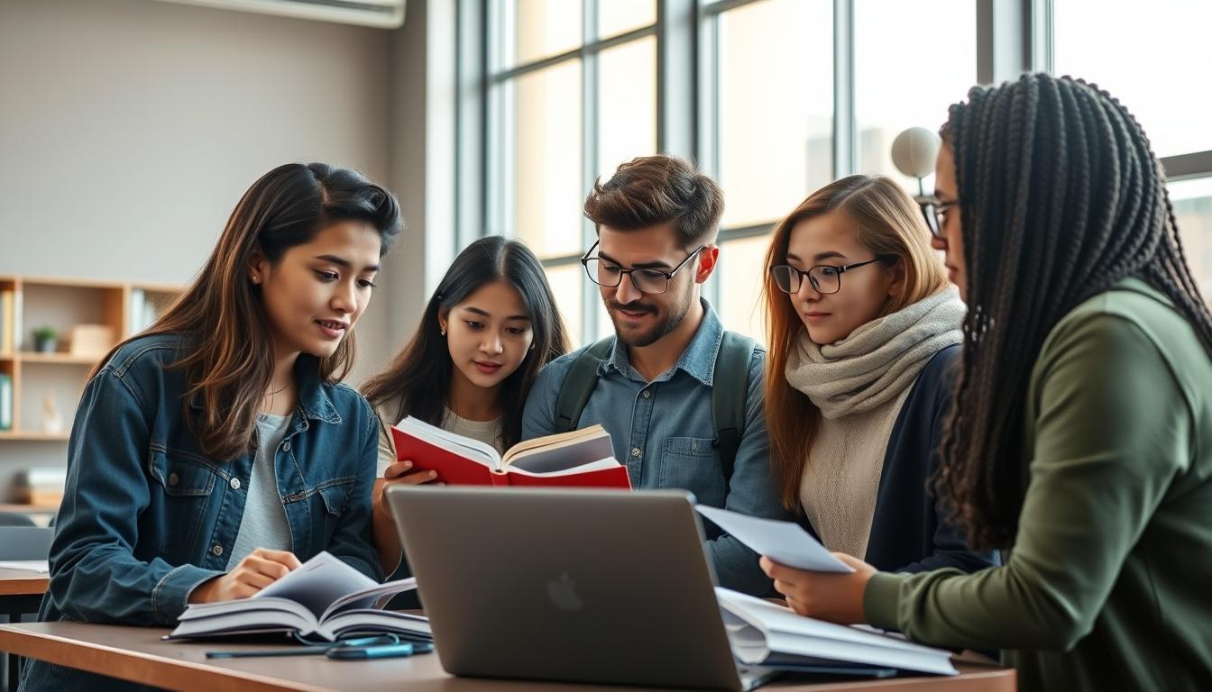 Organized exam preparation notes and academic planner